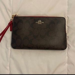 Coach Wallet Double Zip